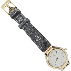 OMEGA Gold Plated De Ville Ladies Quartz 18k plated Watch